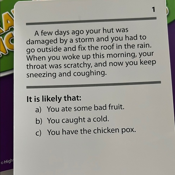 Drawing Conclusions Educational Practice Cards for kids, teacher tools - Picture 3 of 7